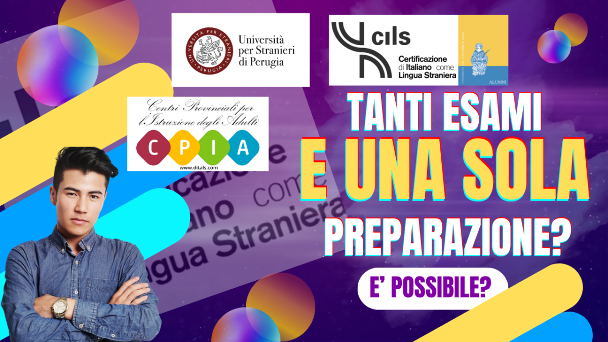 Una preparazione per esami di italiano diversi è possibile?