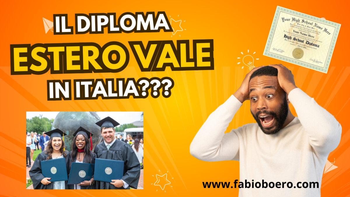 Il titolo di studio estero vale in Italia?