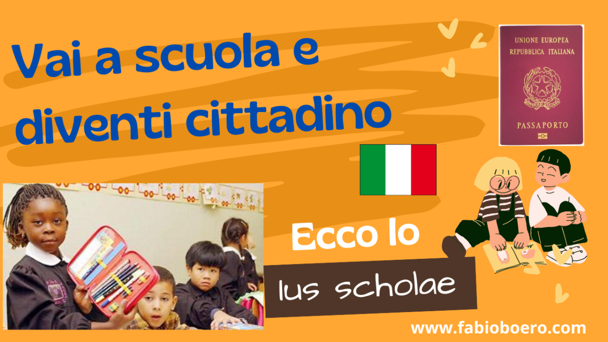 Completo un ciclo scolastico in Italia e ho la cittadinanza: ecco lo Ius scholae